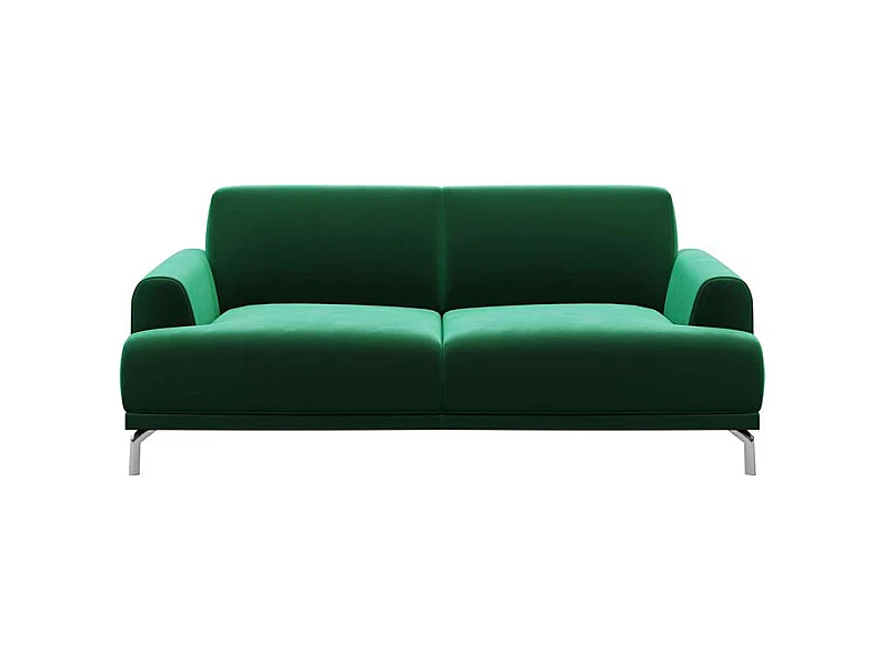 Canapé 2 places Puzo vert profond