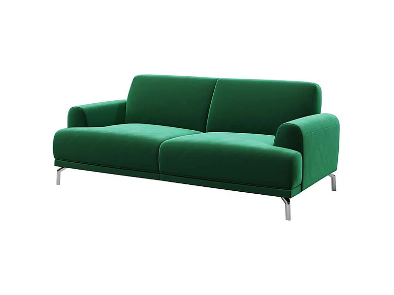 Canapé 2 places Puzo vert profond
