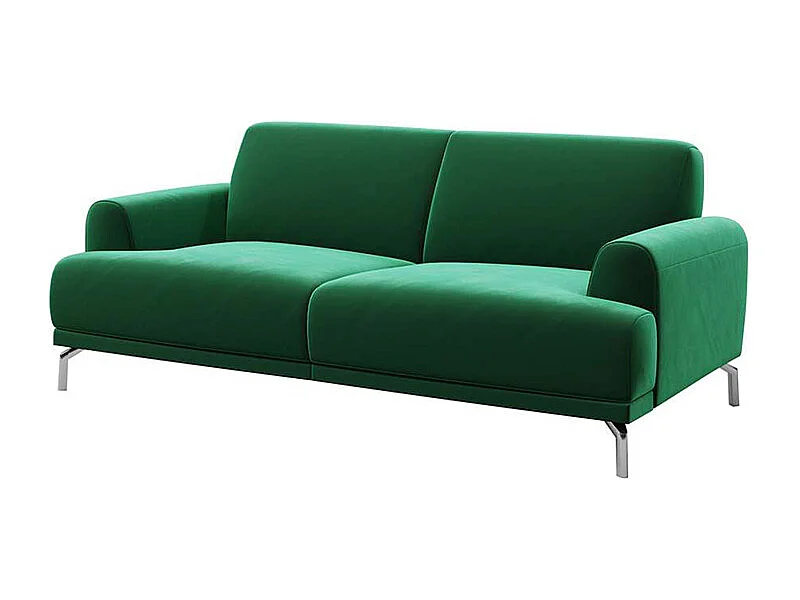 Canapé 2 places Puzo vert profond