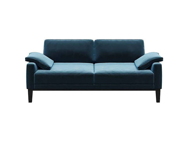 Canapé 2 places Musso bleu marine foncé