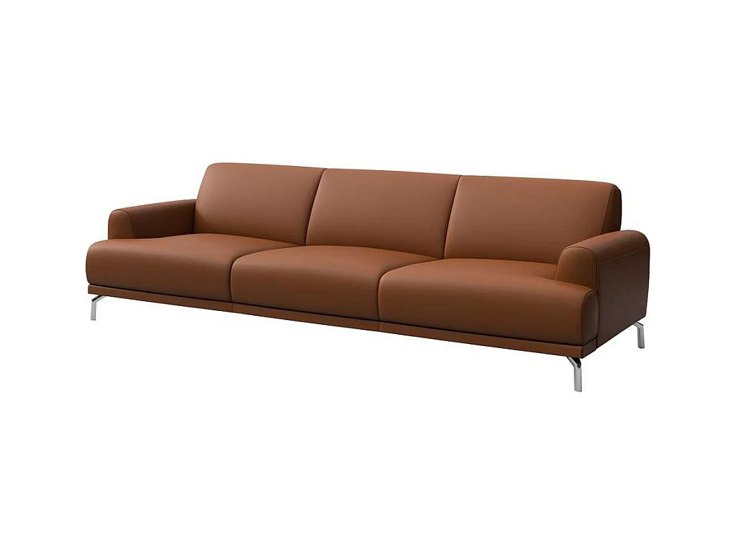 Canapé Puzo brun de cannelle