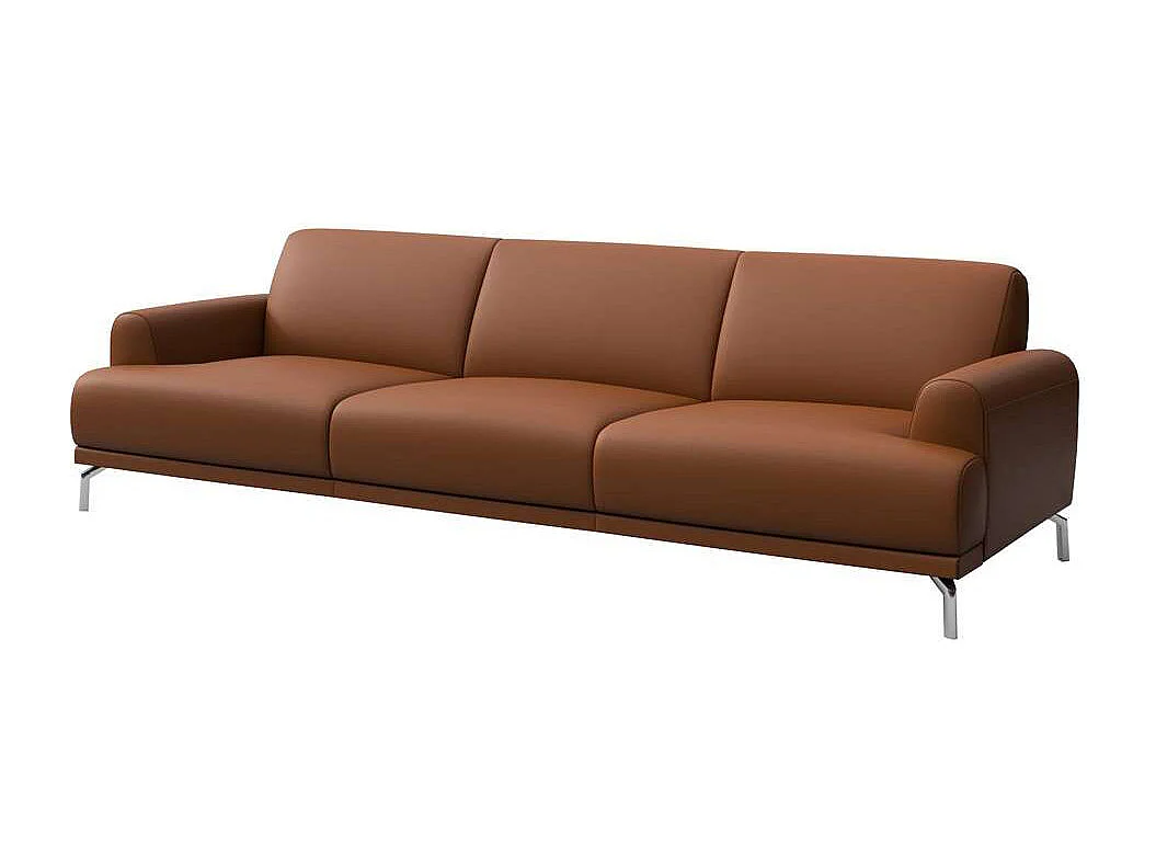 Canapé Puzo brun de cannelle