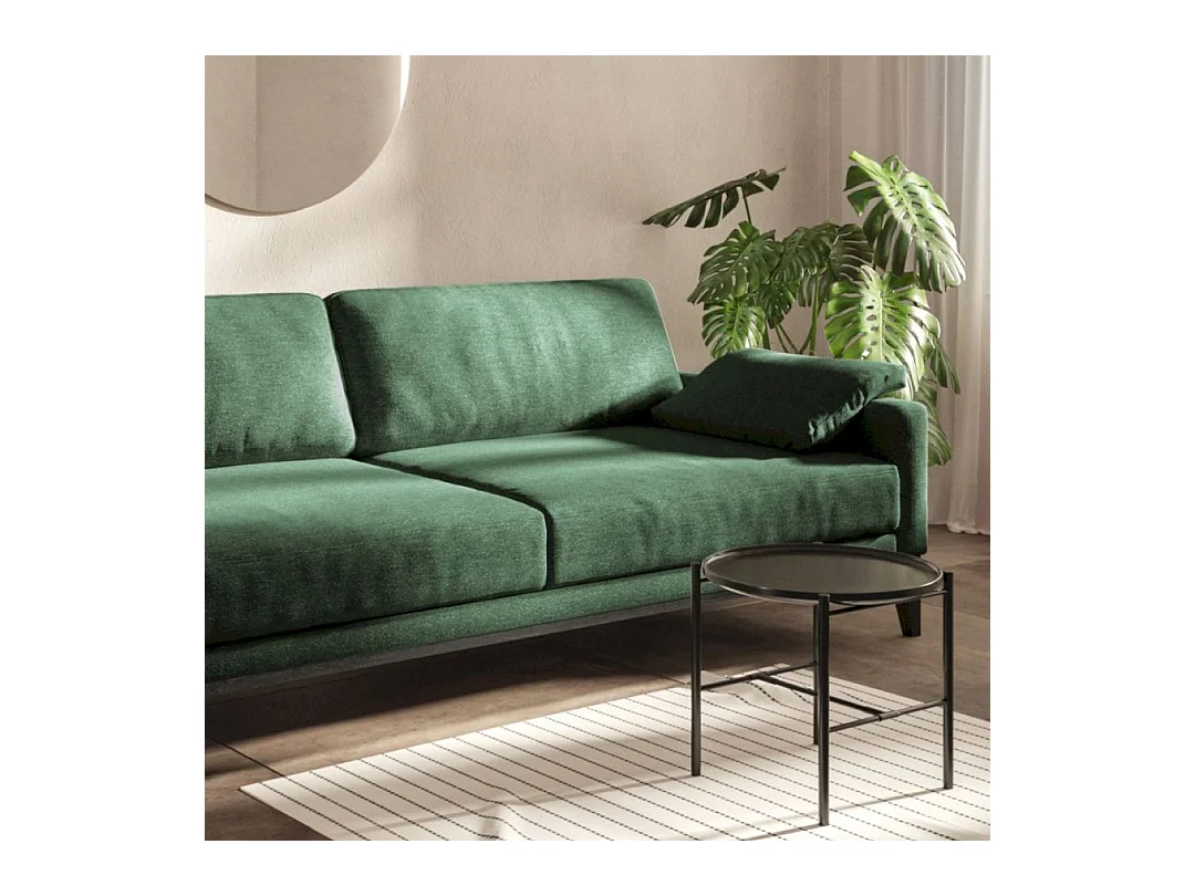 Musso Canapé 3 places vert foncé