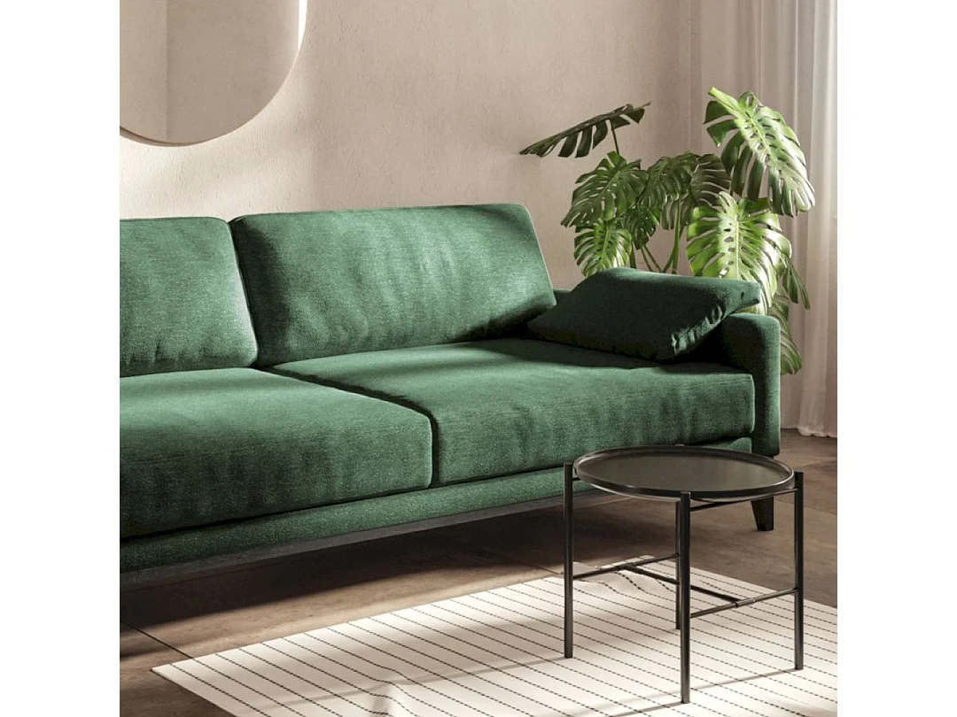 Musso Canapé 3 places vert foncé