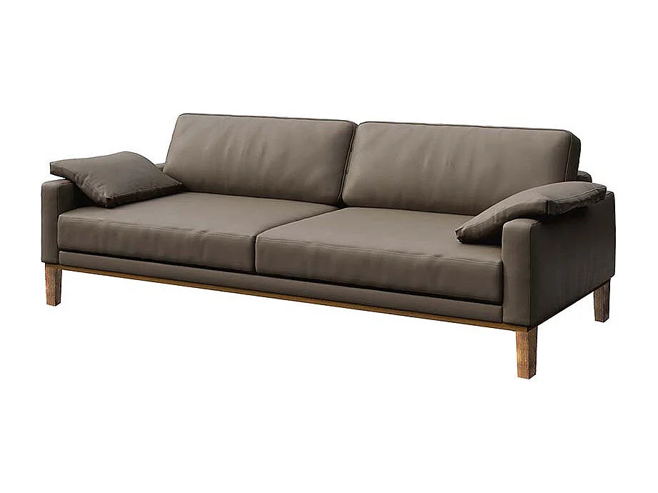 Canapé Musso cèdre brun