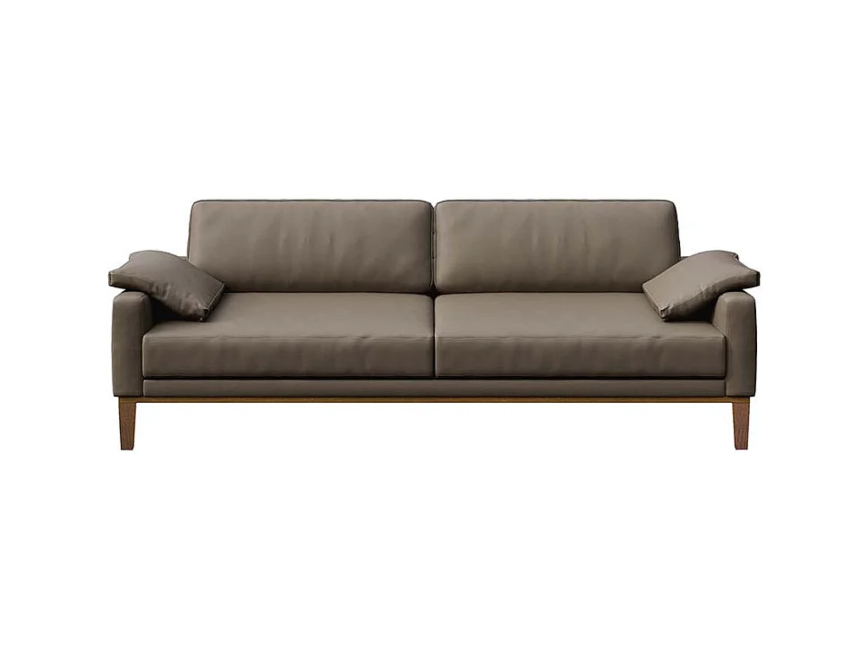 Musso 3-zitsbank cederbruin