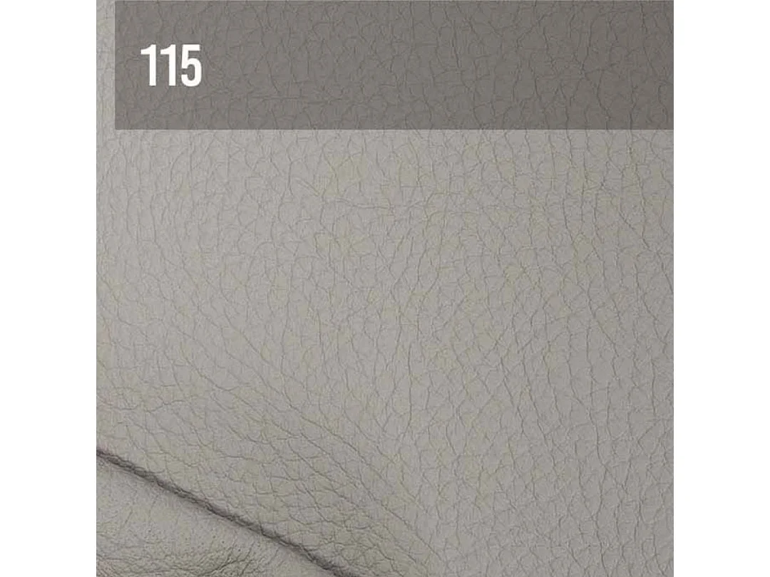 Mesonica Canapé 3 places en cuir naturel brun cèdre