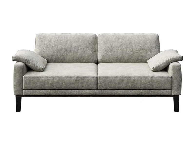 Canapé 2 places Musso gris clair