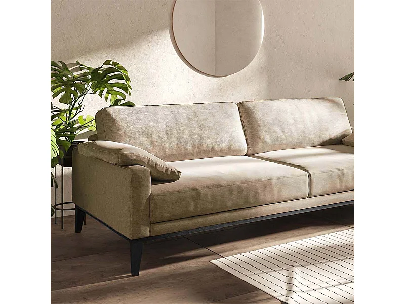 Canapé Musso beige foncé