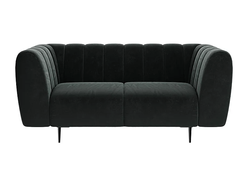 Shel 2-zitsbank - donkergrijs