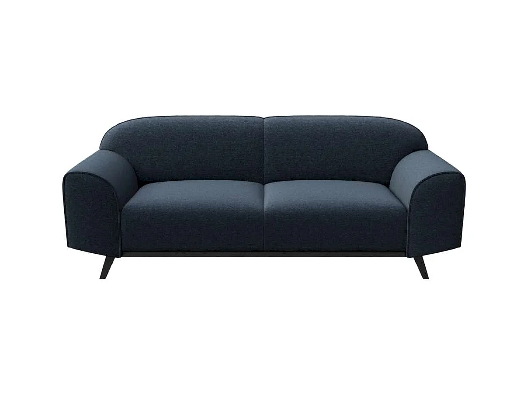 Canapé 2 places Nesbo bleu marine