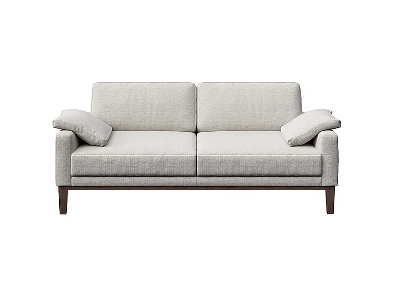 Canapé 2 places Musso gris très clair