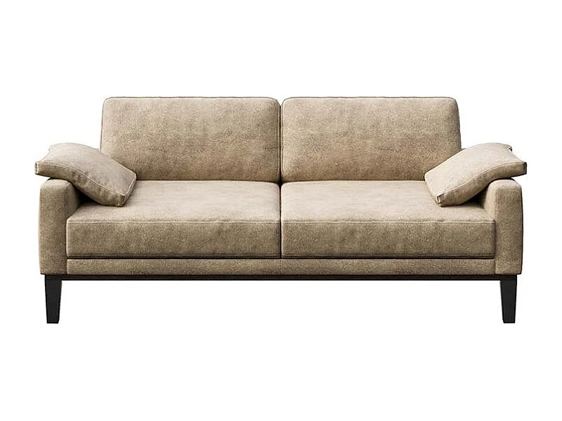 Canapé 2 places Musso beige foncé