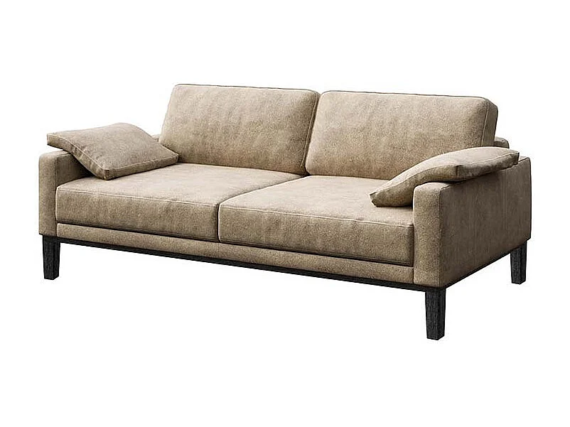 Canapé 2 places Musso beige foncé