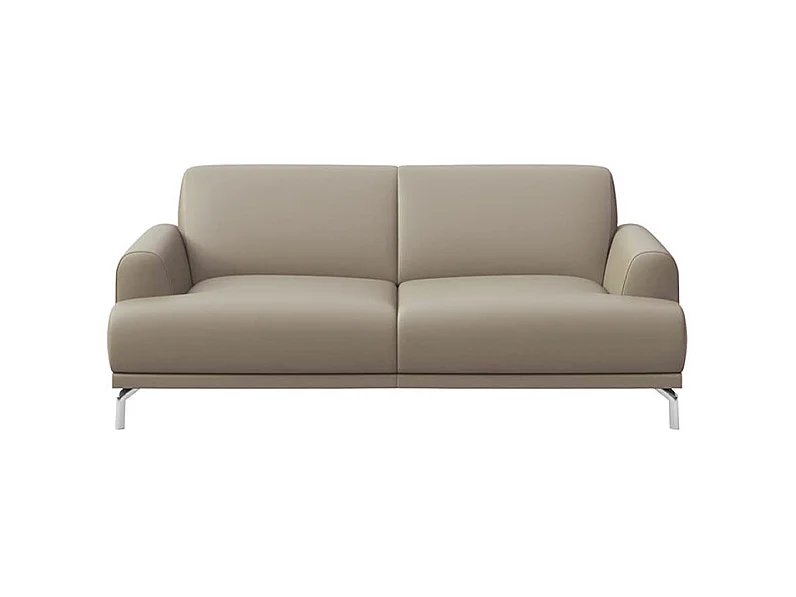 Canapé 2 places Puzo gris fossile