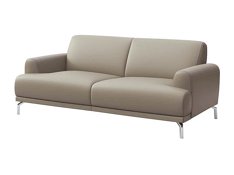 Canapé 2 places Puzo gris fossile