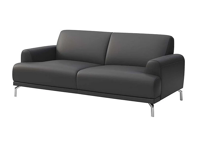 Canapé 2 places Puzo ombre gris