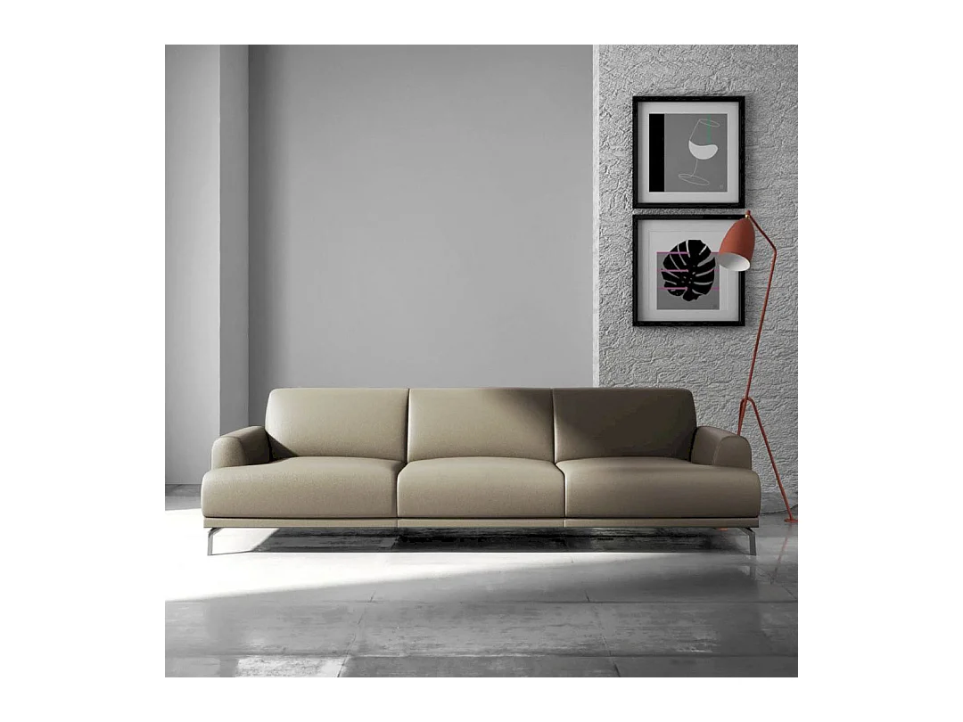 Canapé Puzo gris fossile