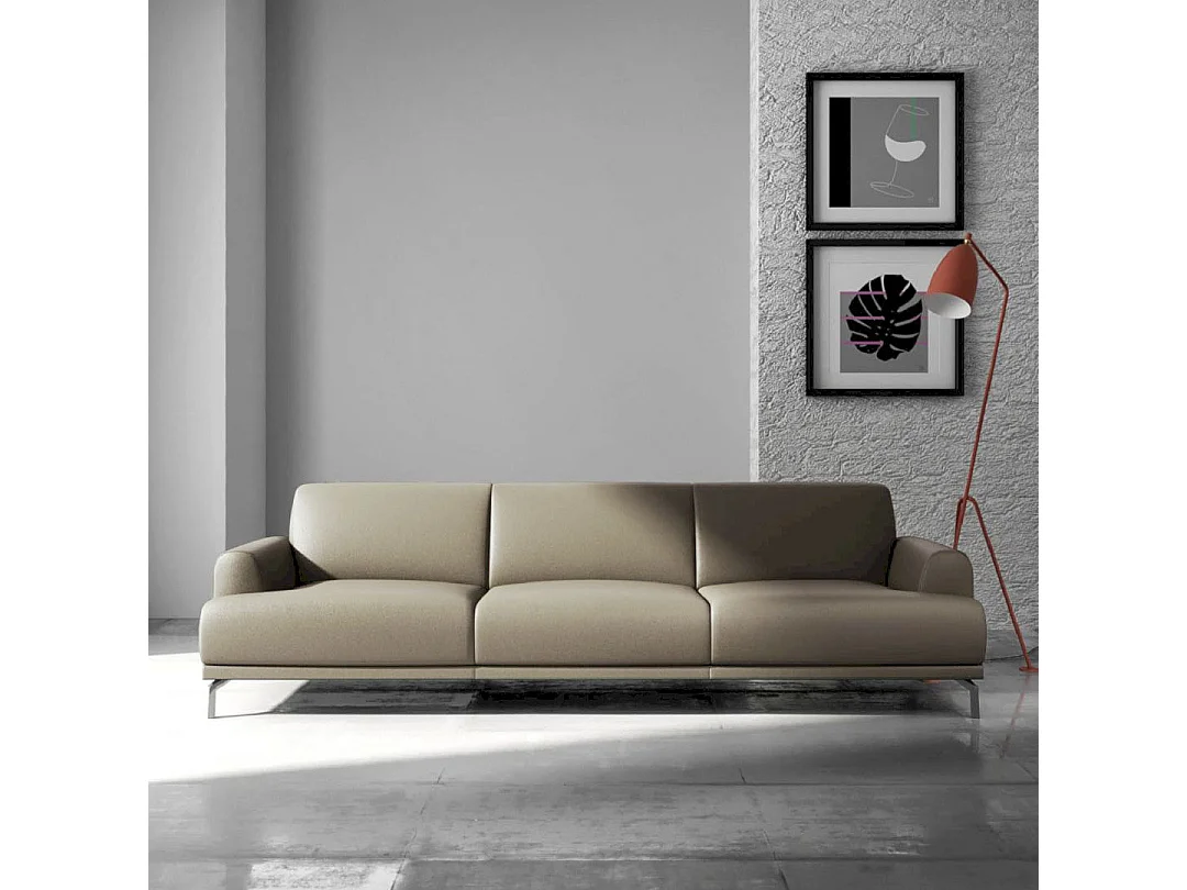 Canapé Puzo gris fossile