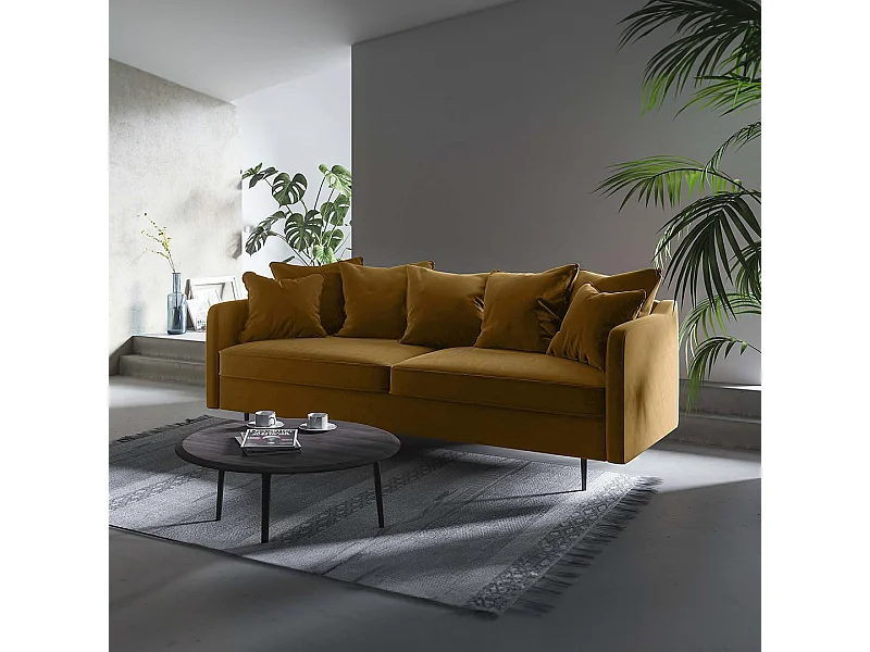 Canapé 3 places Esme miel