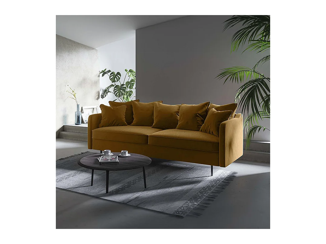 Canapé 3 places Esme miel