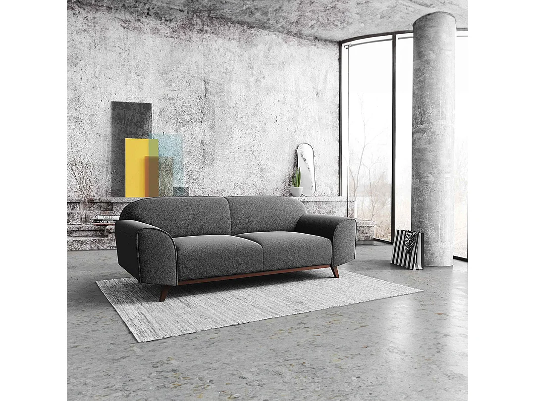 Canapé 2 places Nesbo gris blue