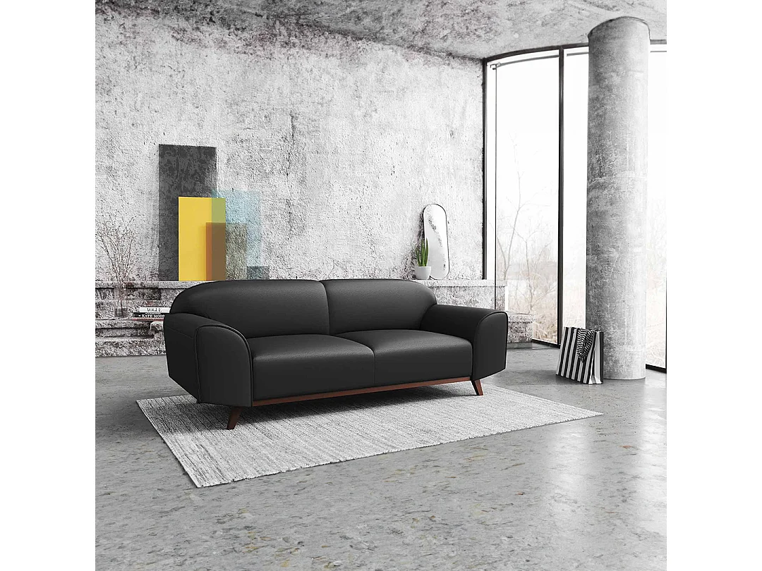 Canapé 2 places Nesbo Ombre gris