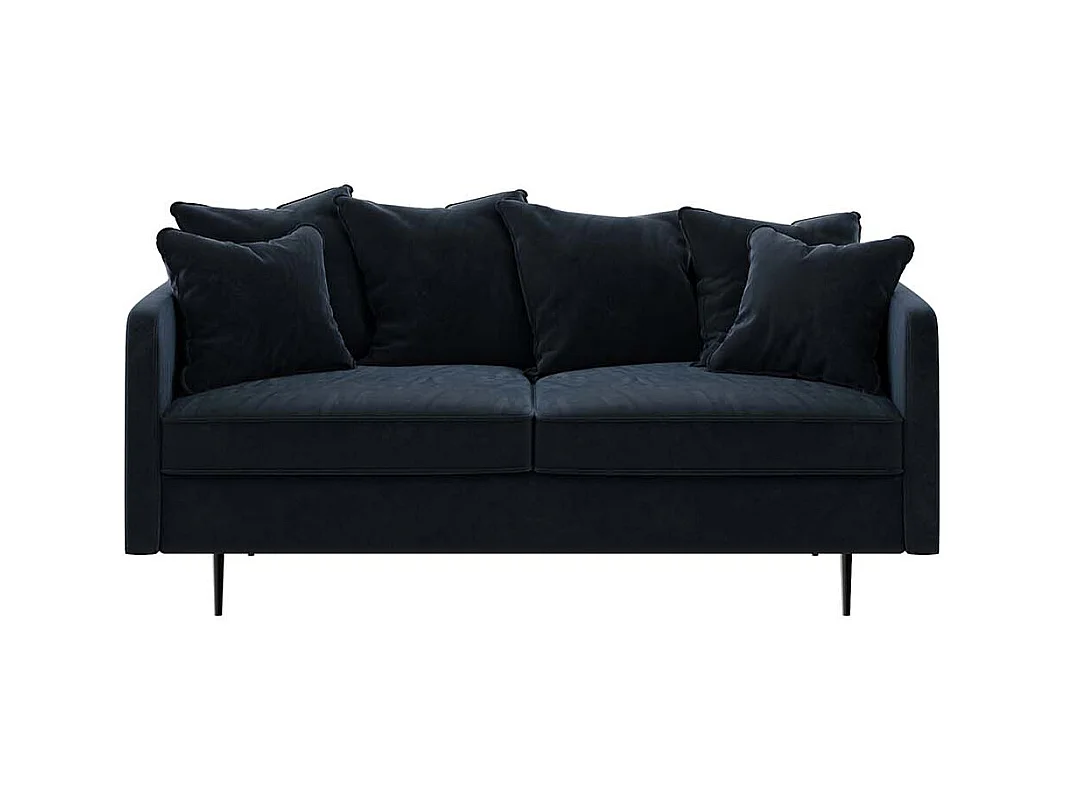 Canapé 2 places Esme bleu marine
