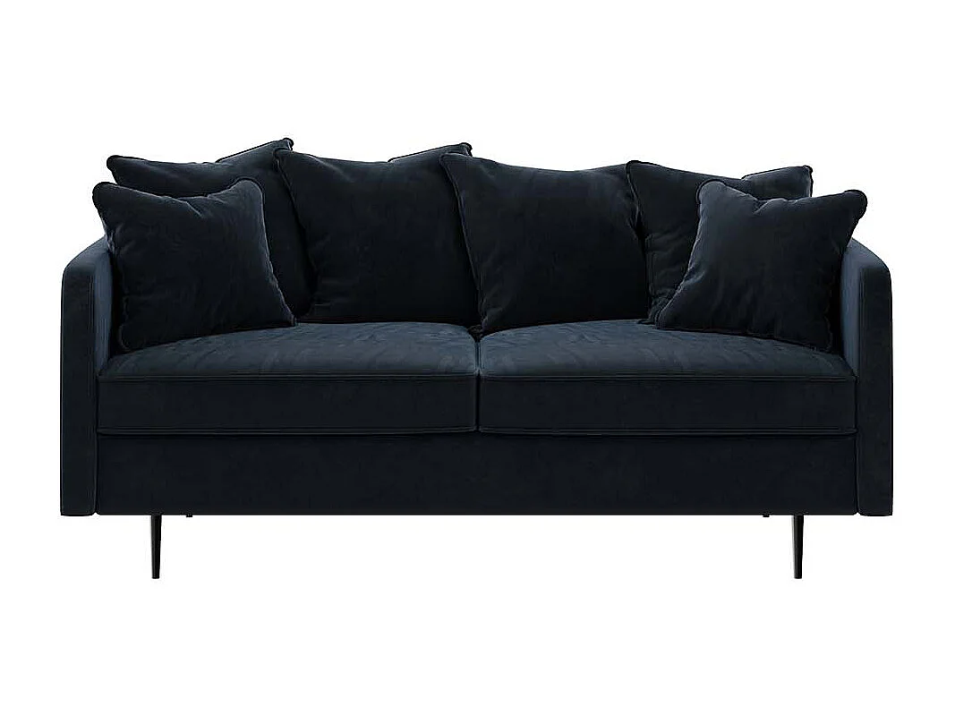 Canapé 2 places Esme bleu marine