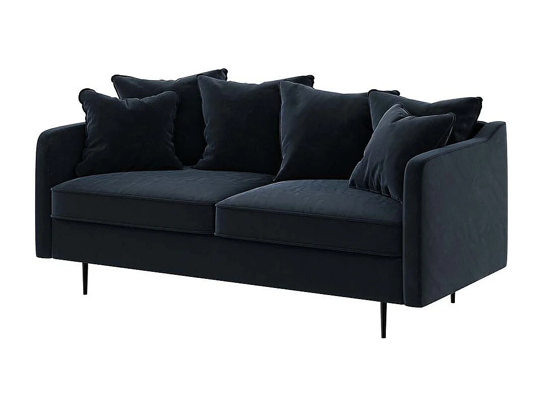 Canapé 2 places Esme bleu marine