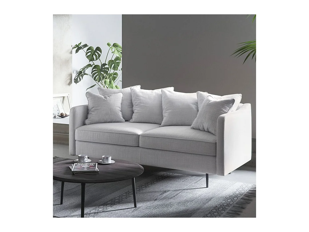 Canapé 3 places Esme - Gris clair