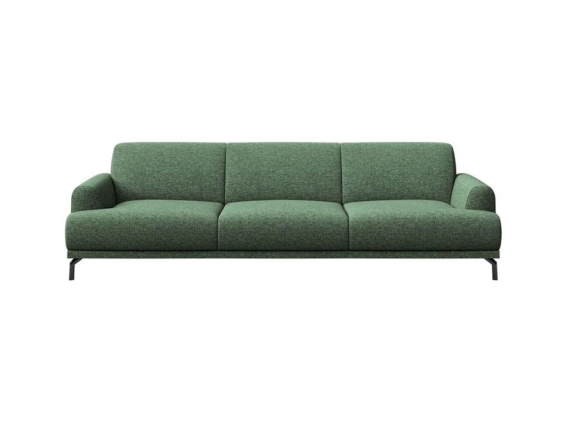 Canapé Puzo 3 places vert foncé