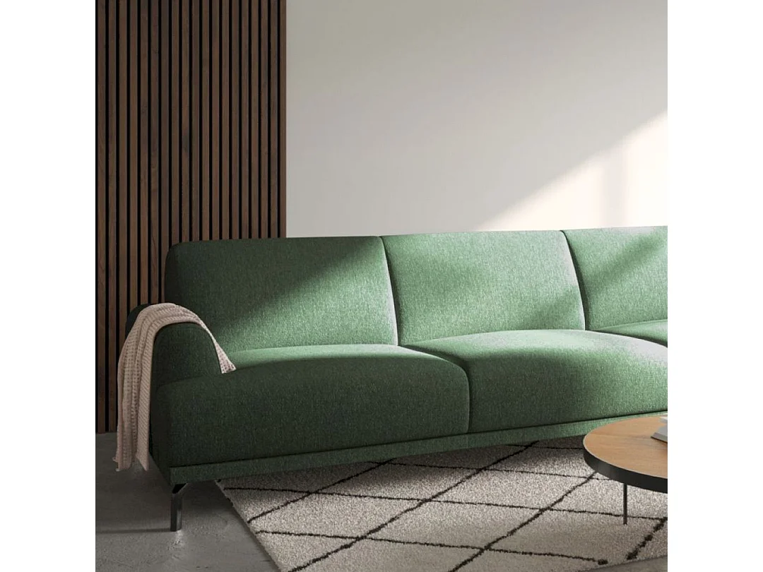 Canapé Puzo 3 places vert foncé