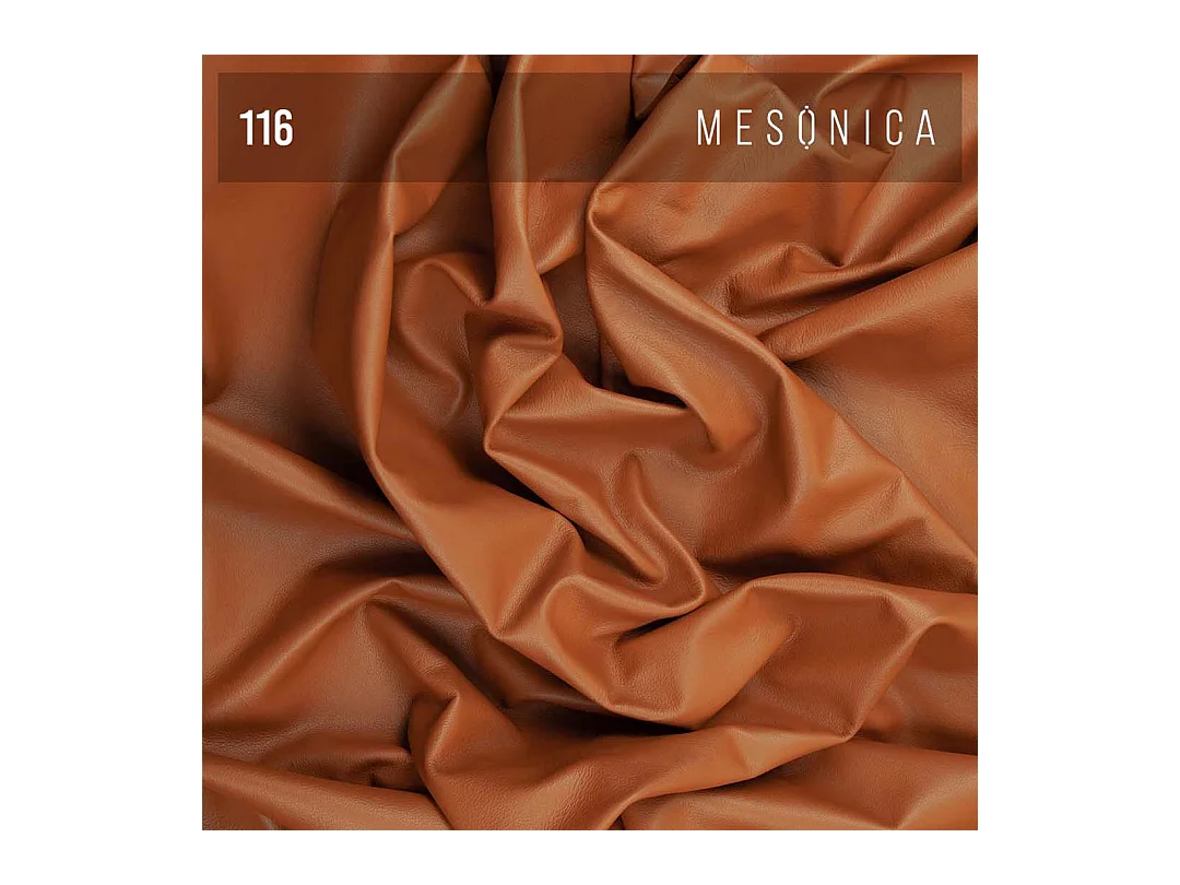 Canapé 2 places Musso brun de cannelle