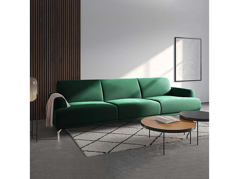 Canapé Puzo vert profond