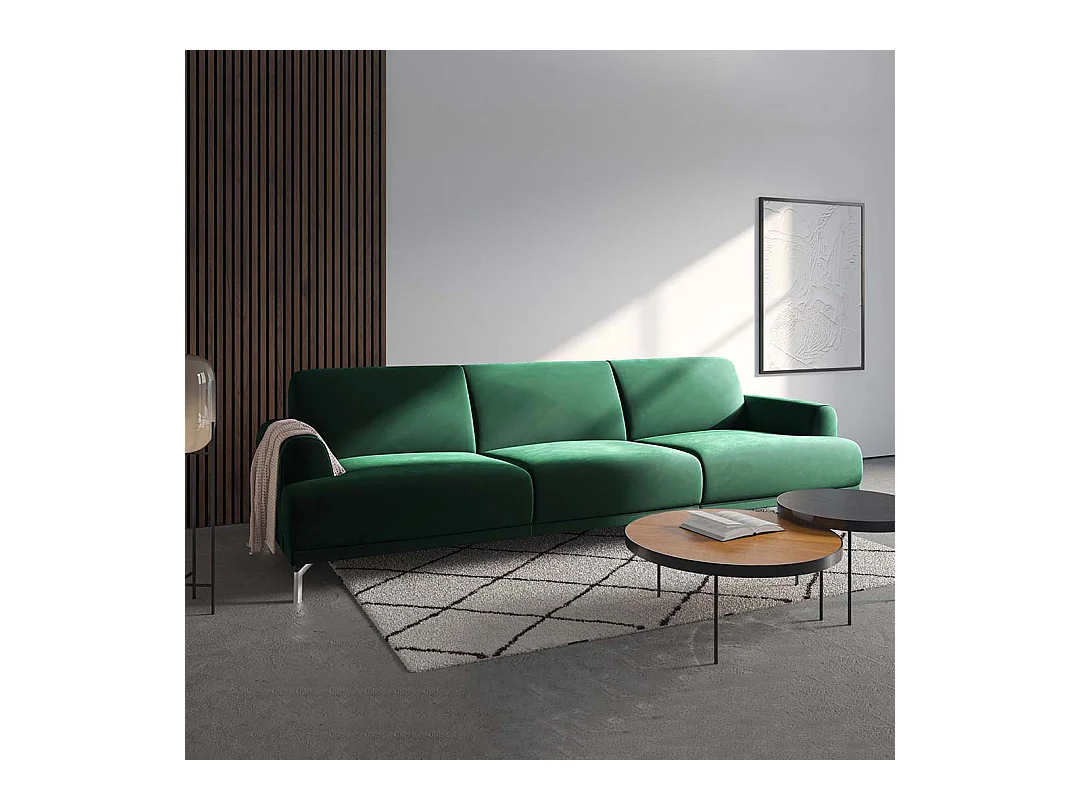 Canapé Puzo vert profond