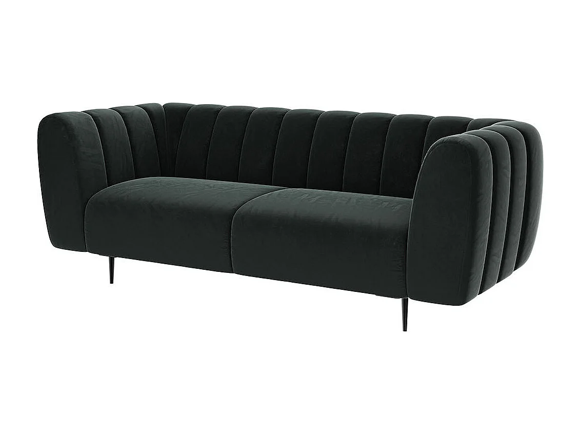 Canapé 3 places Shel gris foncé