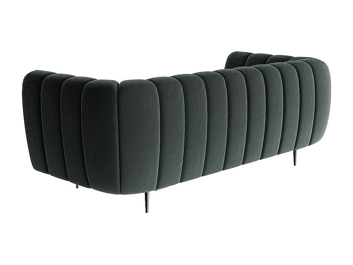 Canapé 3 places Shel gris foncé