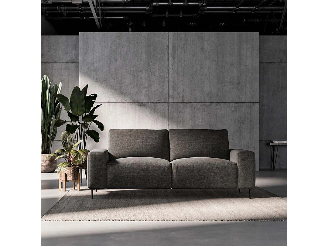 Canapé 2 places Tendo anthracite