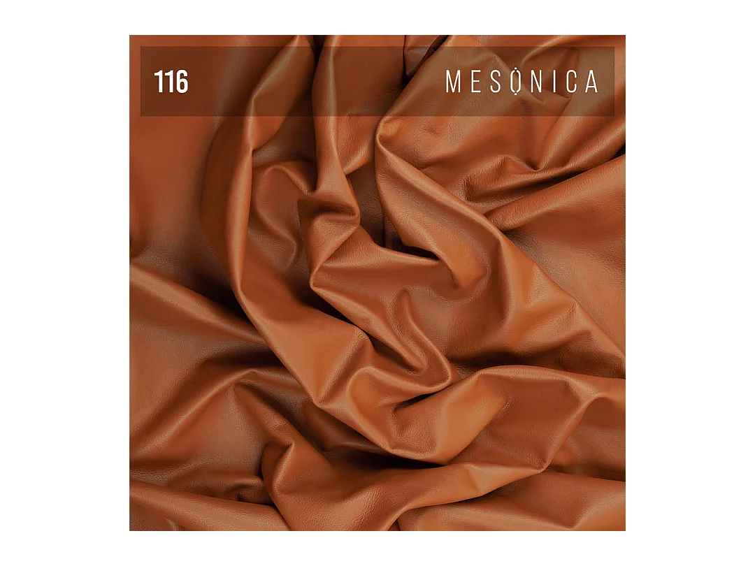 Canapé 2 places Nesbo Brun de cannelle