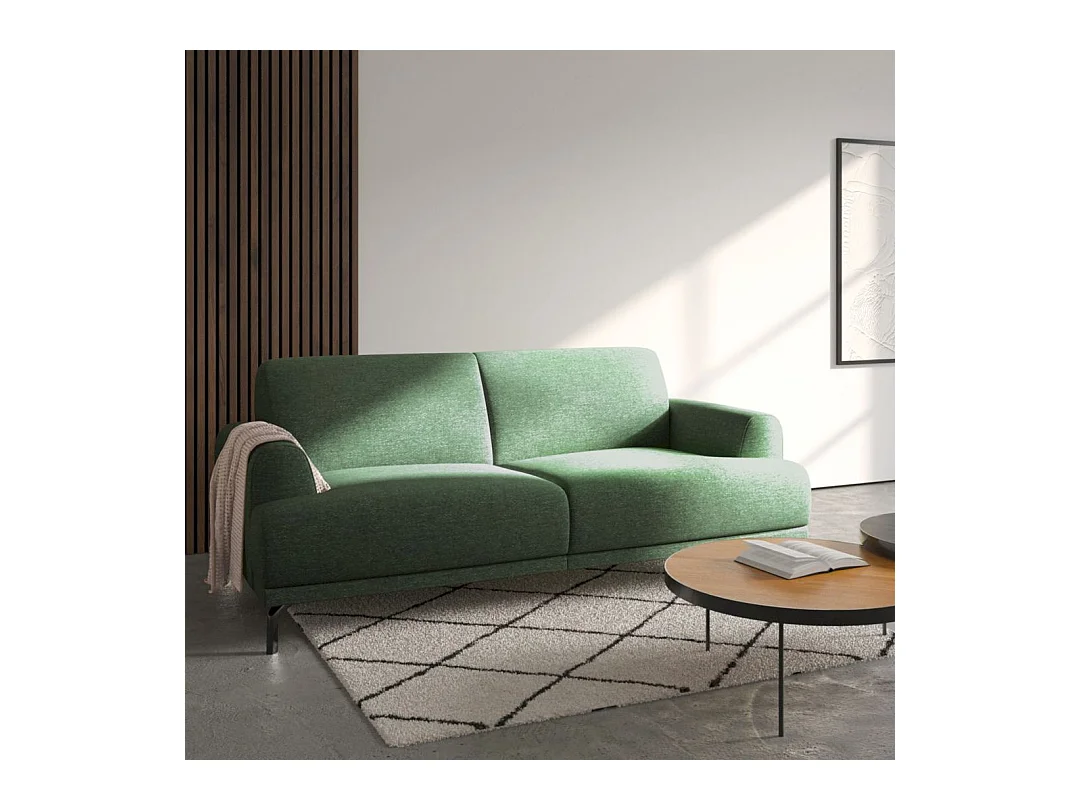 Canapé Puzo 2 places vert foncé