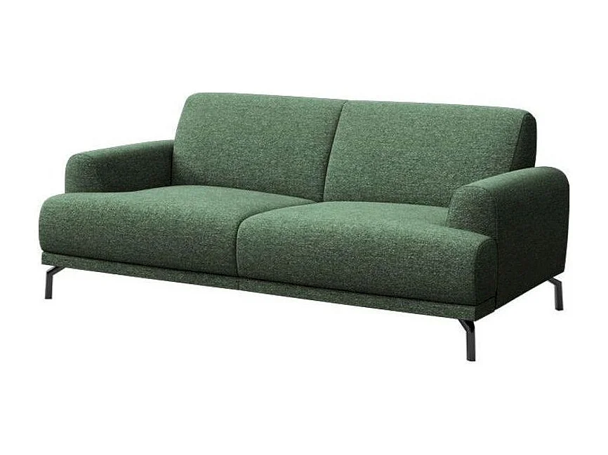 Canapé Puzo 2 places vert foncé