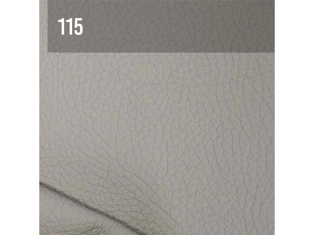 Mesonica Canapé 2 places en cuir naturel brun cèdre