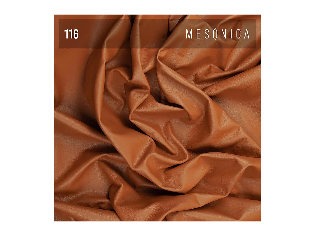 Canapé 2 places Puzo brun de cannelle