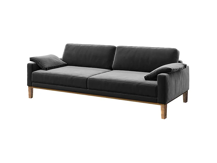 Canapé Musso gris très foncé