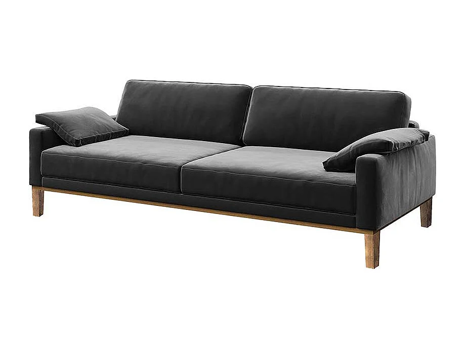 Canapé Musso gris très foncé