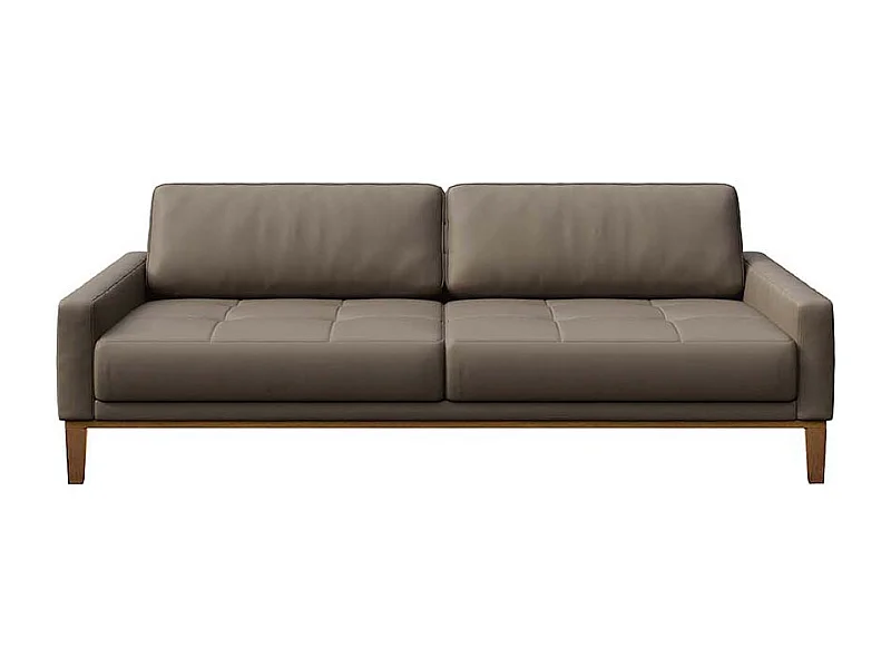 Musso 3-zitsbank cederbruin