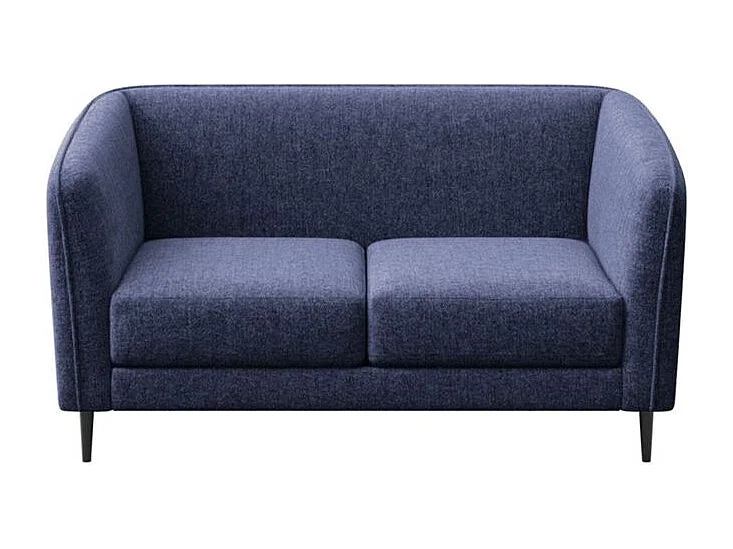 Canapé 2 places Galbe Bleu Marine