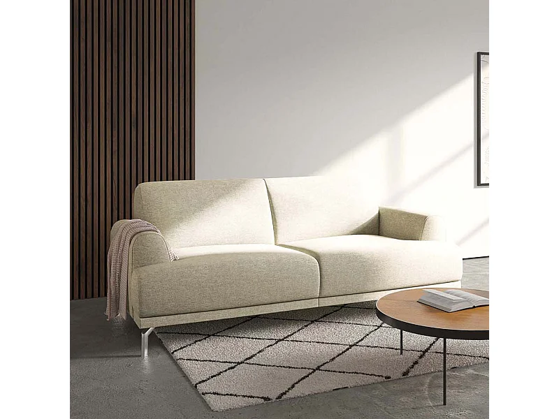 Puzo 2-zitsbank lichtbeige