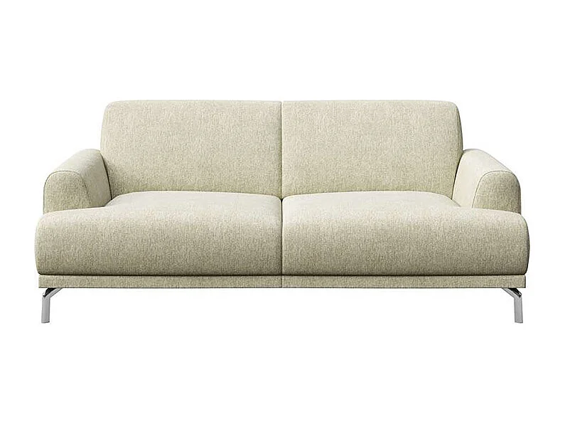 Canapé 2 places Puzo beige très clair